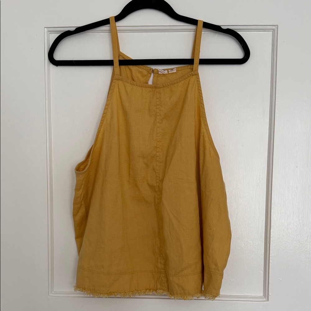 Melrose and Market Mustard Camisole Top